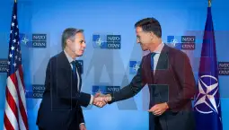 Марк Руте и Ентони Блинкен (НАТО)